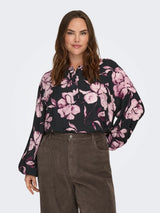 Only Carmakoma Linka O-neck Top Black