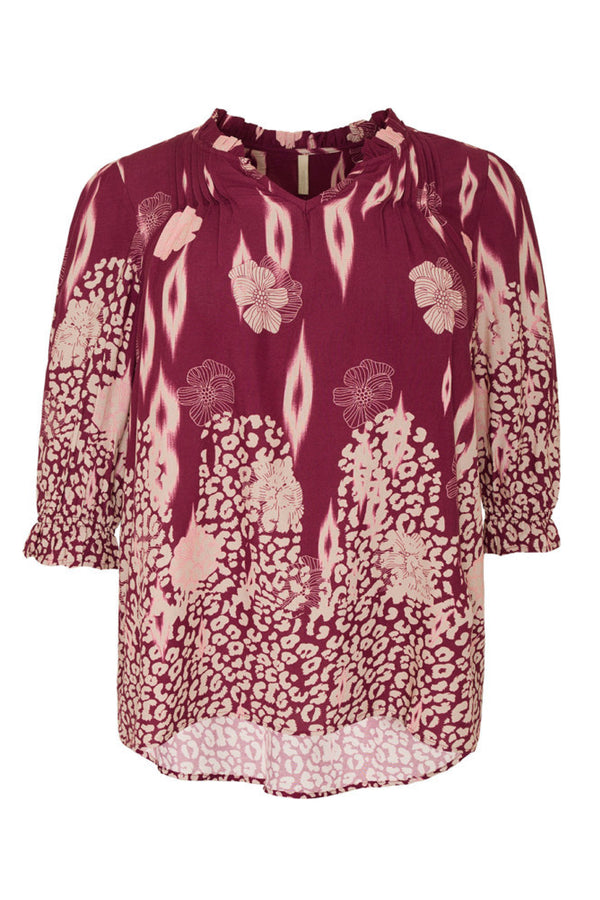 Cassiopeia Laurina blouse plum