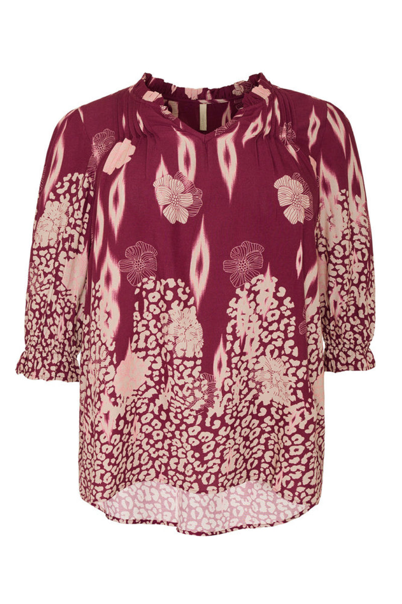 Cassiopeia Laurina blouse plum