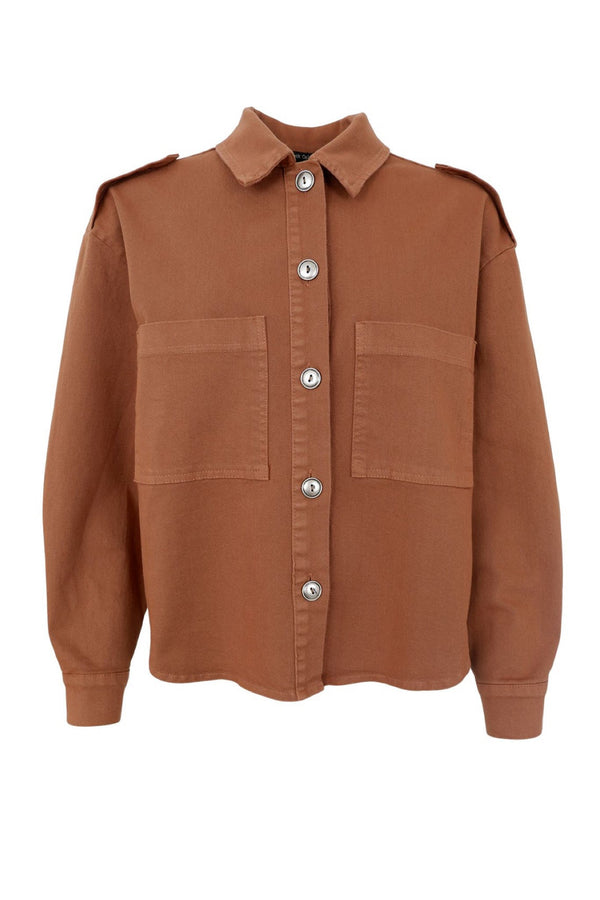 Black Colour Tully jacket camel
