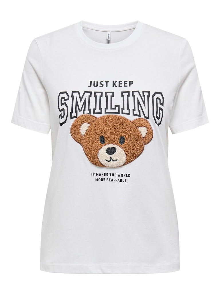 Only Carmakoma T-shirt Teresa Hvid