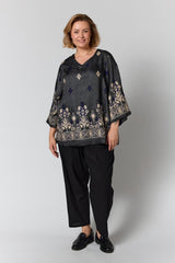Gozzip Else-Marie blouse black board