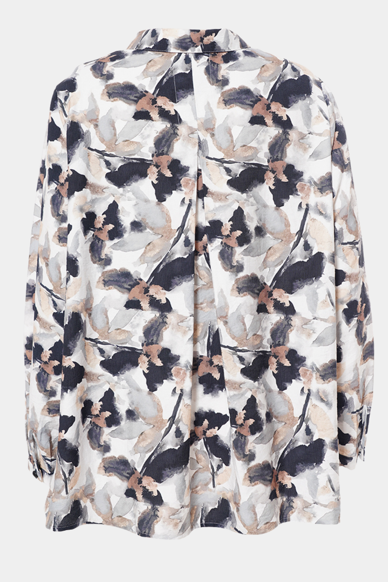 Gozzip Karina shirt multi colour print