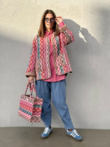 Gaspar Marseille jacket pink