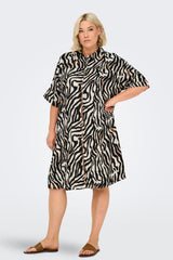 Only Carmakoma Berte life shirt dress