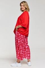 Gozzip Kyra blouse red