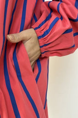 Gaspar Miami stripe kaftan