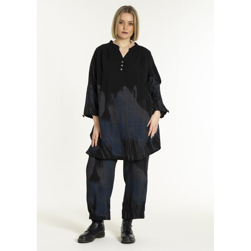 Gozzip Violet tunic black