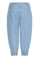 Pulz   Jill capri demin light blue