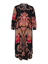 Gozzip Valdis dress with pink print