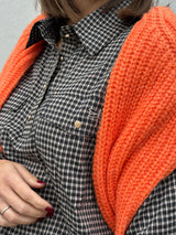 Gaspar Aarhus Check Shirt Black