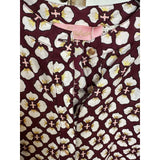 Gaspar  Flower dress bordeaux