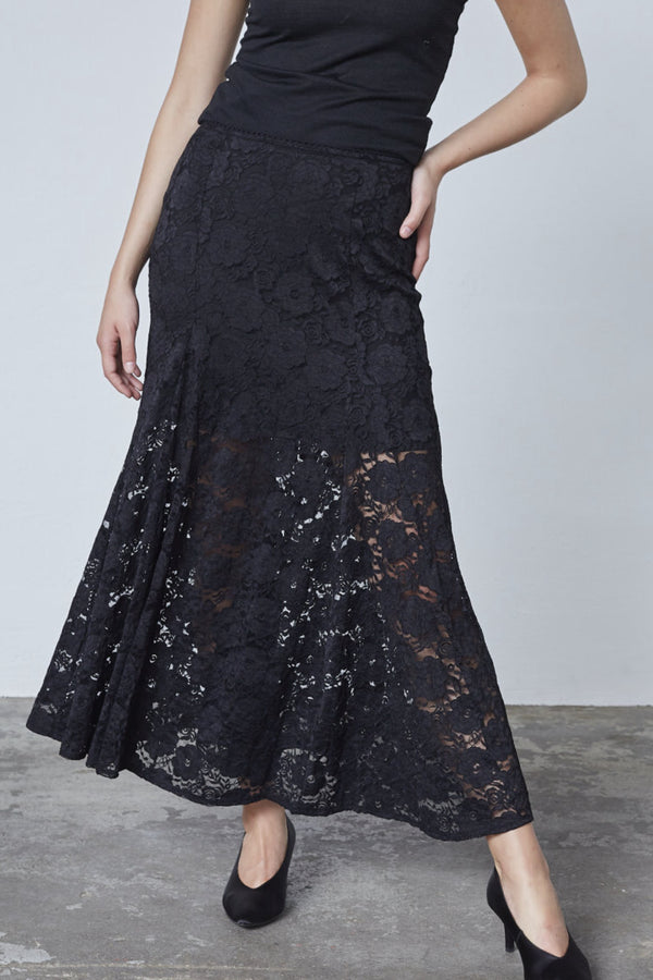 Love & Divine skirt black