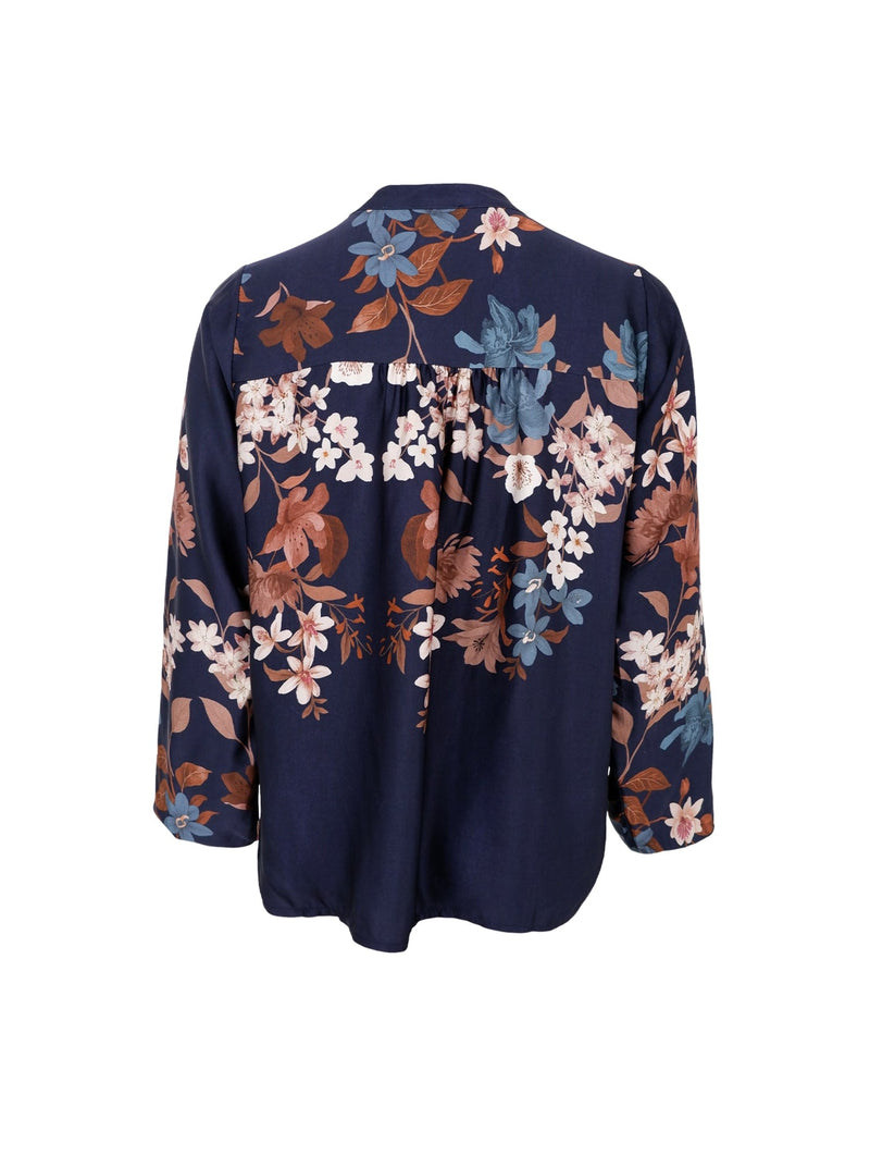 Black Colour Zendaya Blouse Blue