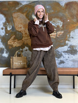 Gaspar Fanø sweatshirt dark brown