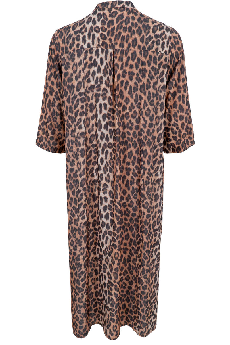 Black Colour Kenna shirt dress leo
