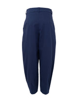 Black Colour Beate Barrel pant navy