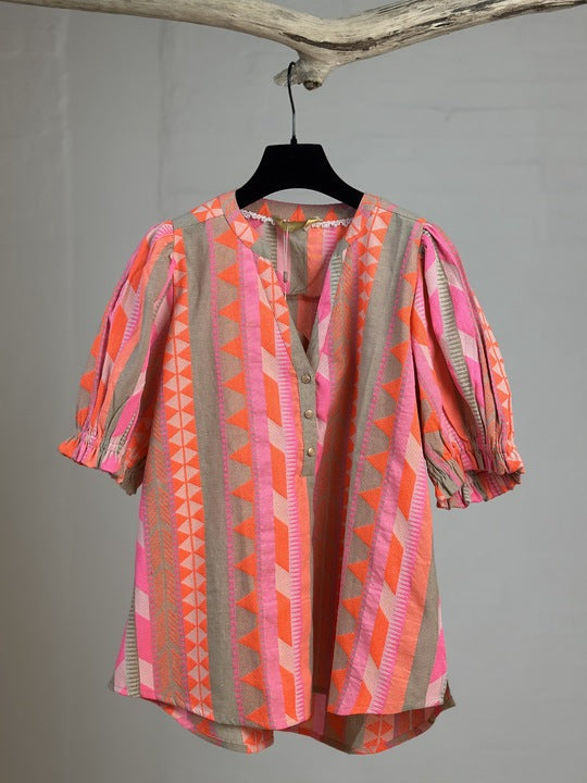 Gaspar Tunø blouse pink