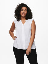 Only Carmakoma Mumi top white