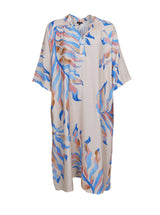 Black Colour Tally dress blue rose