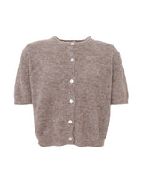 Black Colour Dell cardigan taupe