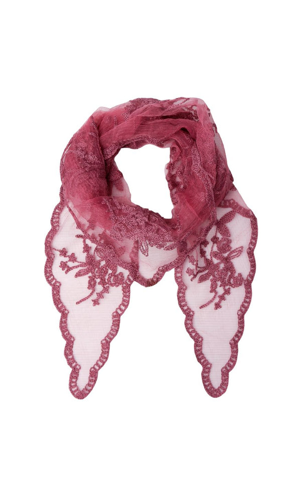 Black Colour Miriana scarf wine