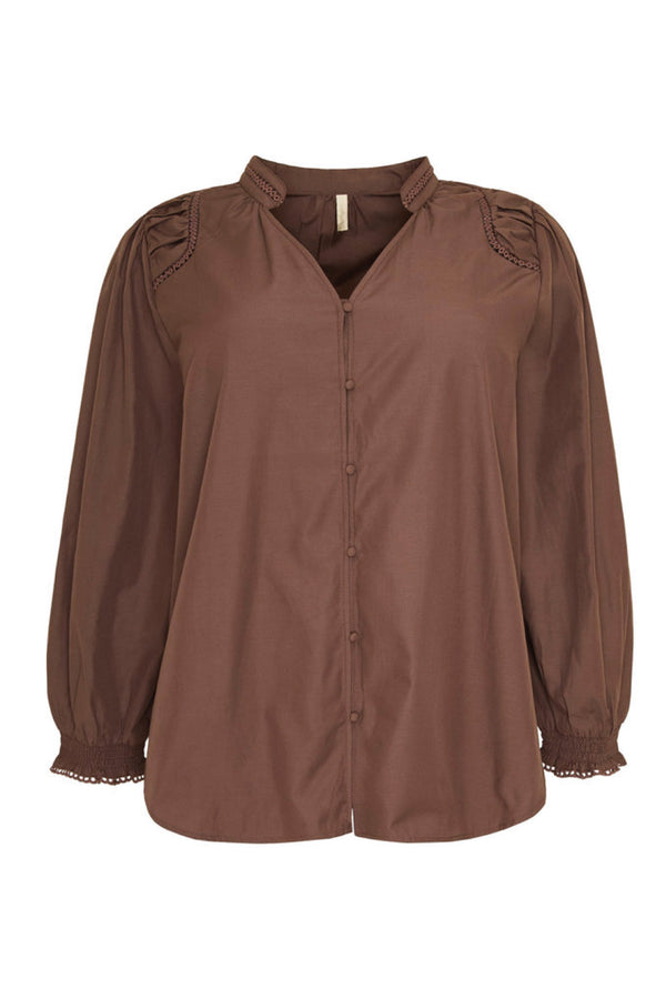 Cassioppeia Hoilissa shirt brown