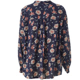 Gozzip Silke bluse navy print