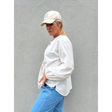 Gaspar Læsø poplin shirt white