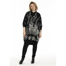 Gozzip Gerda oversized tunic black