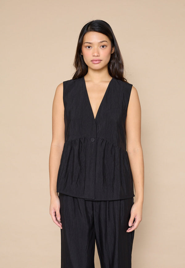 Love & Divine top/vest love1478 black