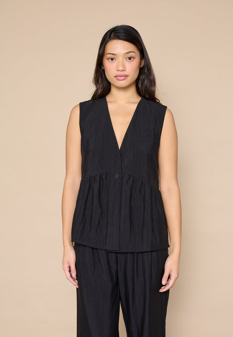 Love & Divine top/vest love1478 black