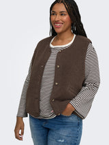 Only Carmakoma Baby teddy vest chokolate martini