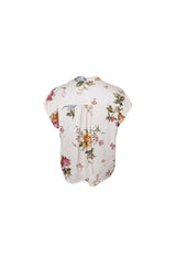 Black Colour Zalina blouse creme