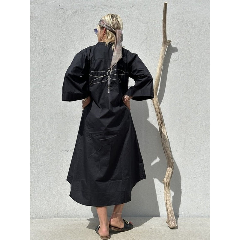 Gaspar Dress Mumbai Black