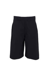 Black Colour Davina panel shorts black