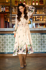 Black Colour Beatrix Dress Natural