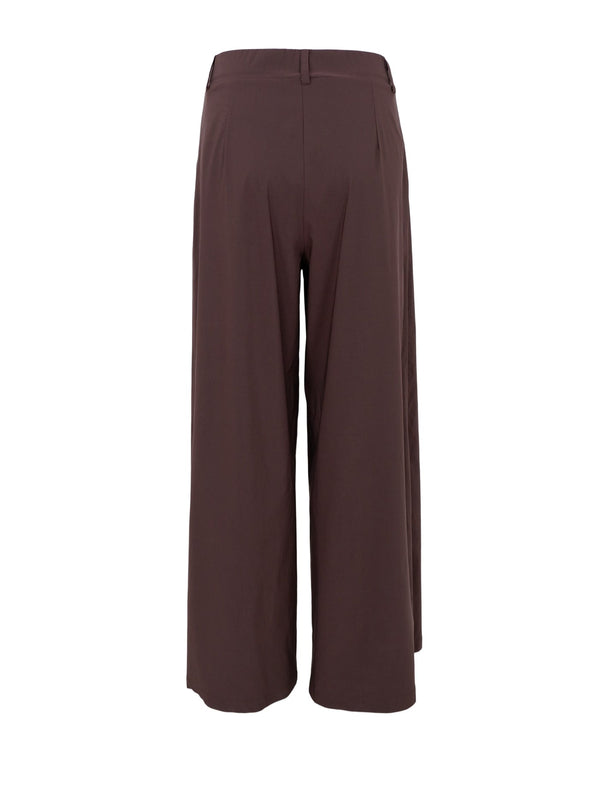 Black Colour  Davina wide leg pant coffee