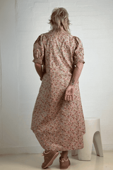 Gaspar Tunø flower dress rose