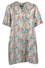 Gozzip Kerstin tunic blue rose