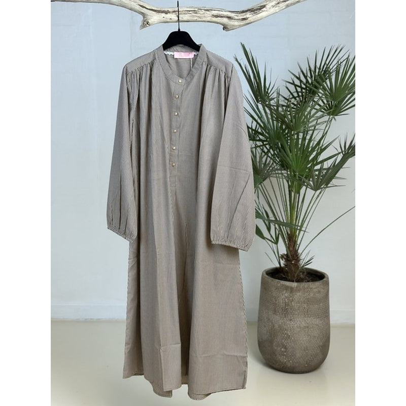 Gaspar Luna stripe brown
