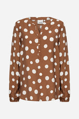 Wasabi Celia Blouse Brown