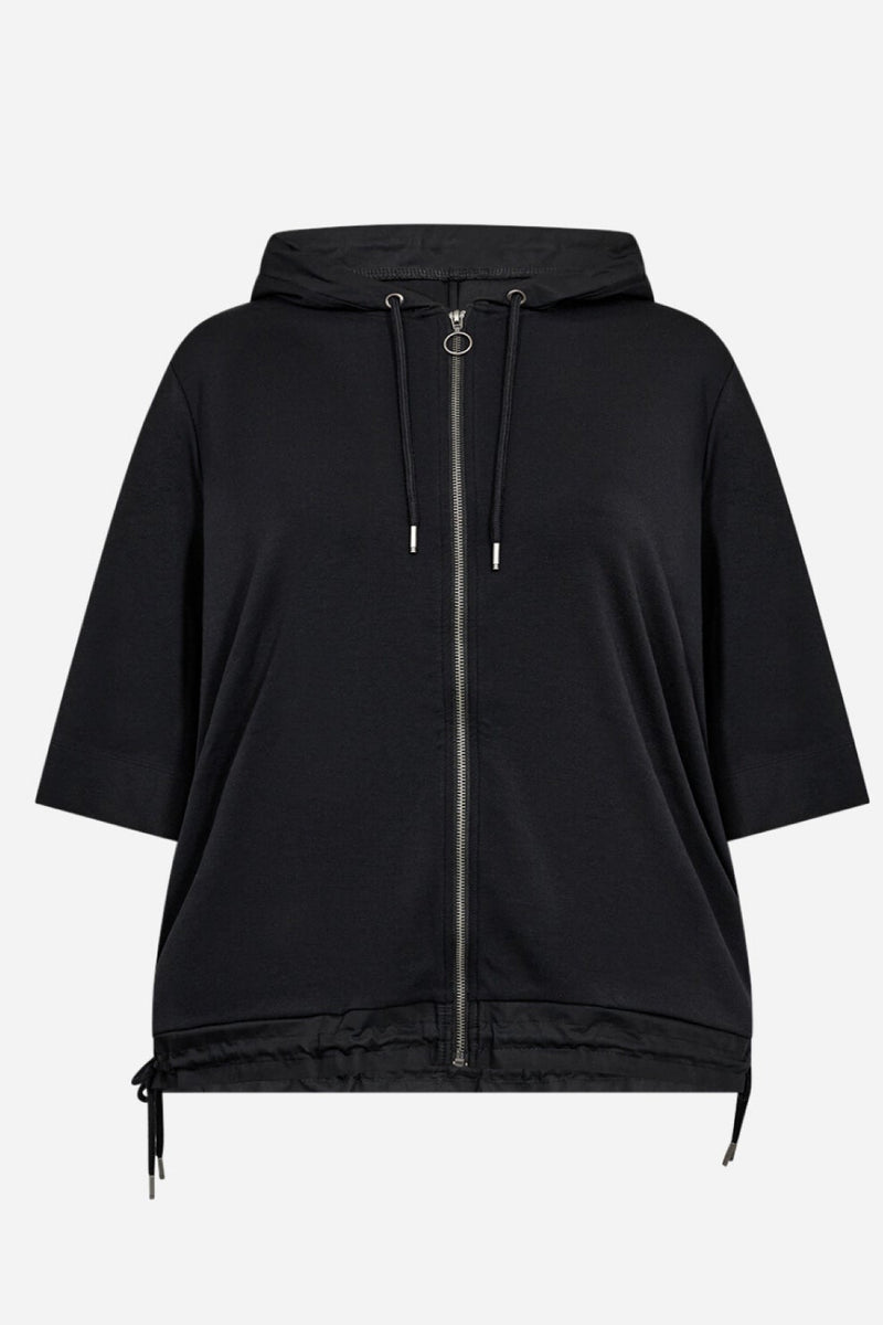 Wasabi Sabina sweat zipper black