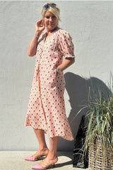 Gaspar  Tunø Flower dress rose