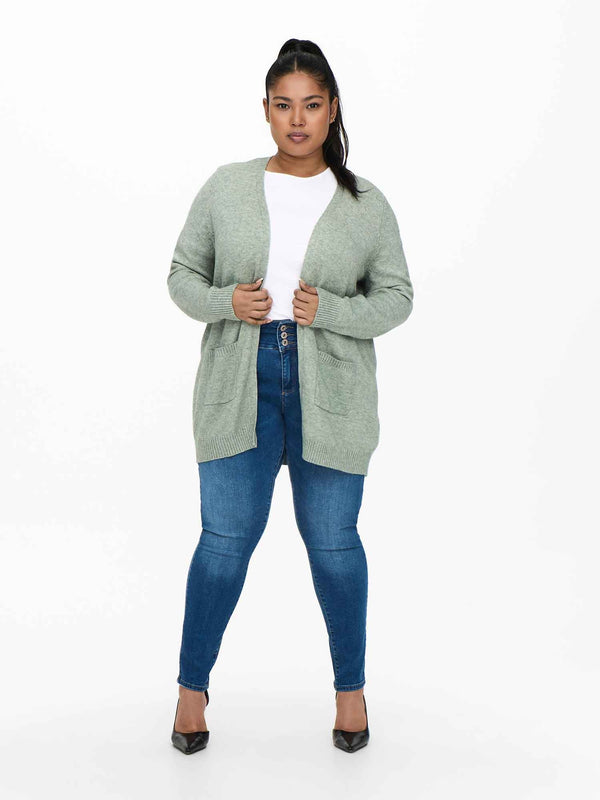 Only carmakoma Esly Cardigan Basil Melange