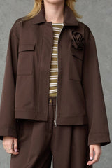 Love & Divine jacket Love1471-1 chokolate