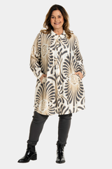 Gozzip Birla tunic offwhite grey