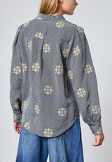 Love & Divine love919 shirt black stripes