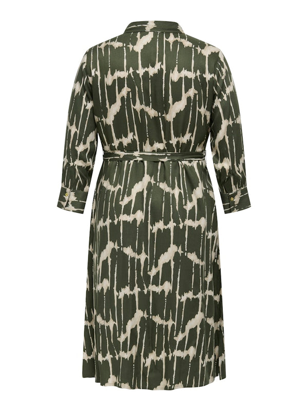 Only Carmakoma Junia dress olive