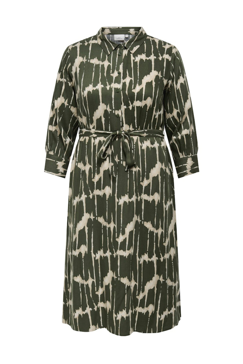 Only Carmakoma Junia dress olive